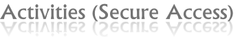 Activities (Secure Access)